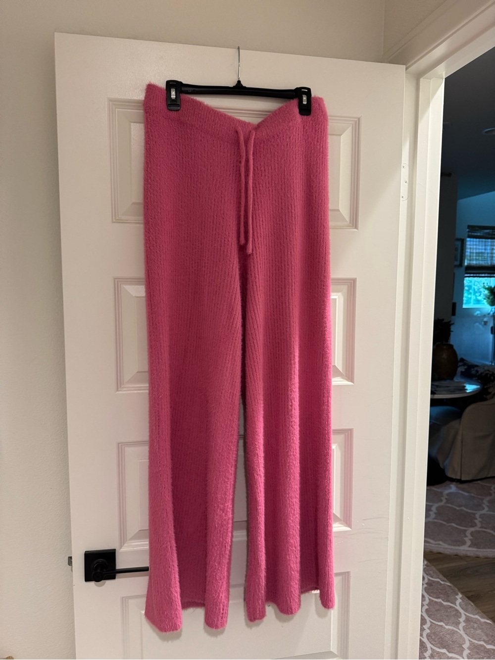 GB - Cozy Pink Knit Lounge Pants